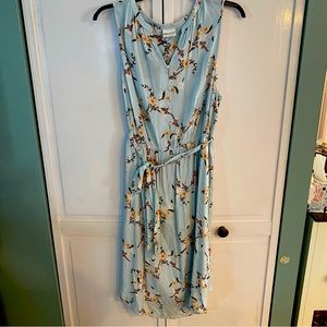 Ava & Viv Floral Sleeveless Dress Plus Size